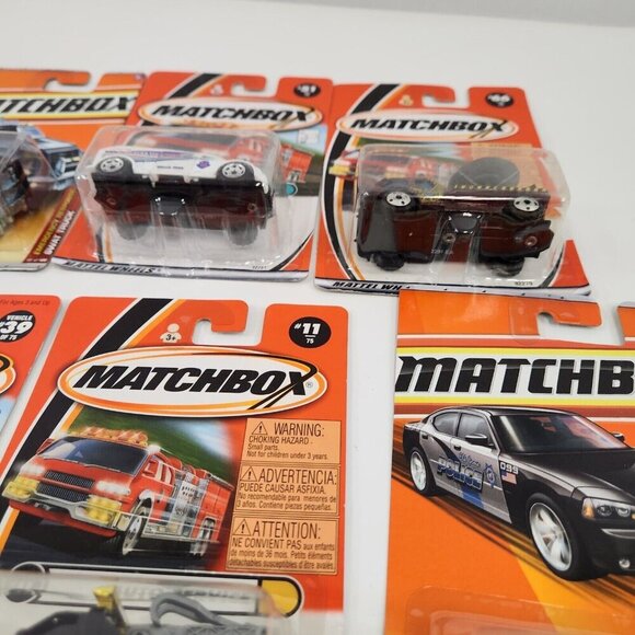 Matchbox Emergency Vehicle Diecast Car Lot Armored Police Truck SWAT +more New - Picture 10 of 12